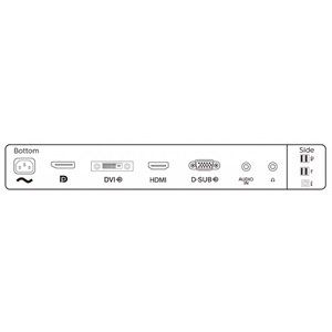 PHILIPS 241B8QJEB/00 23,8" 5ms, 75Hz, Full HD, HDMI, DP, DVI-D, D-Sub, 4X USB, 2X2W Hoparlör, Asansör Ayak, IPS Panel Monitör