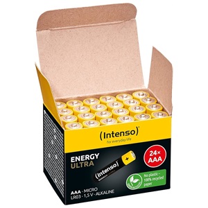 INTENSO 7501814, Energy Ultra, LR03, AAA, 1.5Volt, 24 lü Paket, PİL