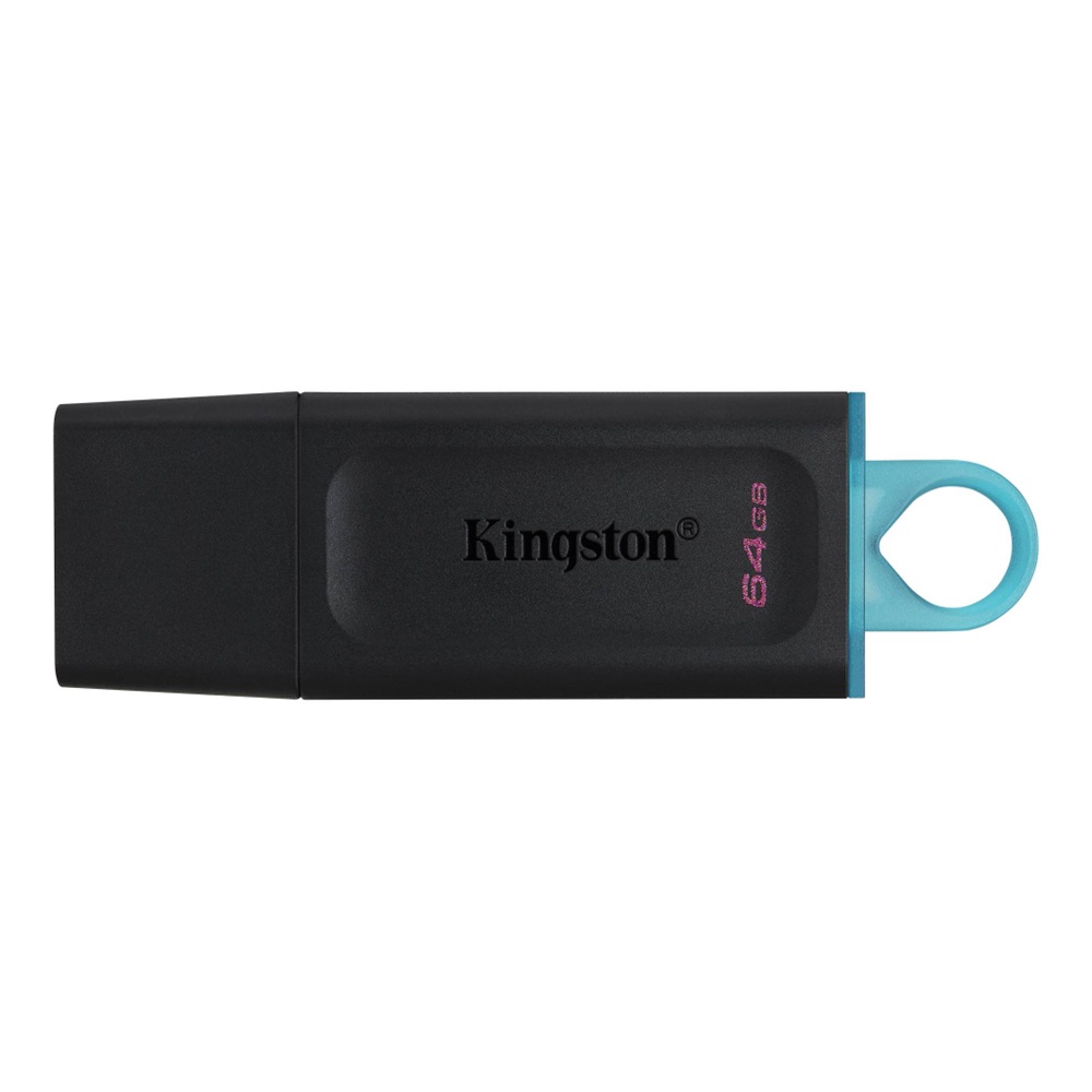 KINGSTON DTX/64GB USB 3.2 Data Traveler Exodia Gen 1 Flash Disk (Siyah - Turkuaz)