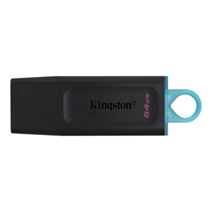 KINGSTON DTX/64GB USB 3.2 Data Traveler Exodia Gen 1 Flash Disk (Siyah - Turkuaz)