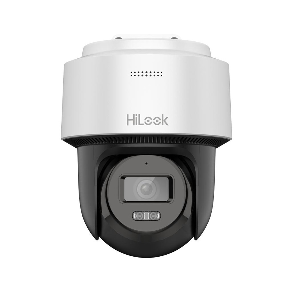 HILOOK PTZ-N2C400M-DE, 4Mpix, 2,8mm Lens, H265+, ColorVu, 30Mt Gece Görüşü, IP66, Dahili Mikrofon, PoE, Speed Dome, PTZ IP Kamera (Ayak Dahil)