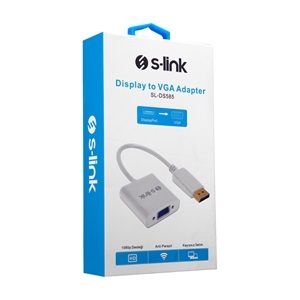 S-LINK SL-DS585, Display Port (DP) To VGA 10cm Çevirici