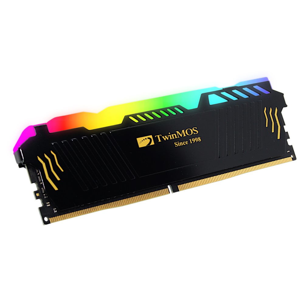 TwinMOS TMD48GB3200DRGB-C16, 8GB, DDR4, 3200MHz, 1.2V, Concord, RGB Desktop Ram (Soğutuculu)