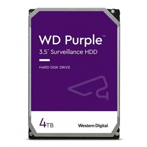 WD PURPLE, WD43PURZ, 3.5", 4TB, 256Mb, 5400 Rpm, 7/24 Güvenlik, HDD