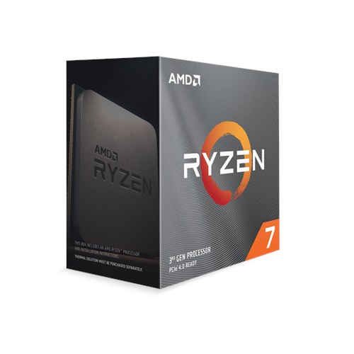 AMD RYZEN 7 3800XT 8 Core, 3,90-4.70GHz 36Mb Cache 105W FAN YOK AM4 BOX