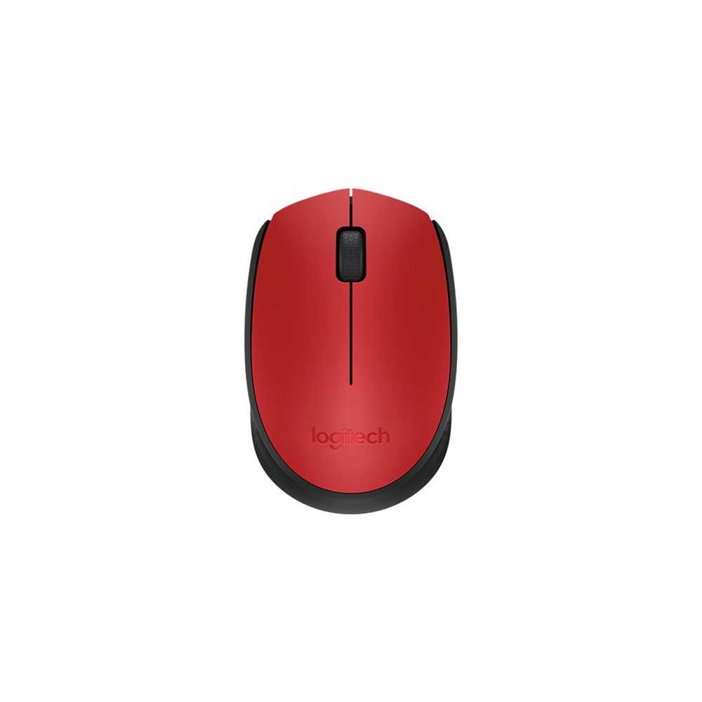LOGITECH 910-004641, M171 Kırmızı, USB Nano 2,4G Kablosuz, 1000dpi, Optik, 3 Tuşlu, 12ay Pil Ömrü, Mouse