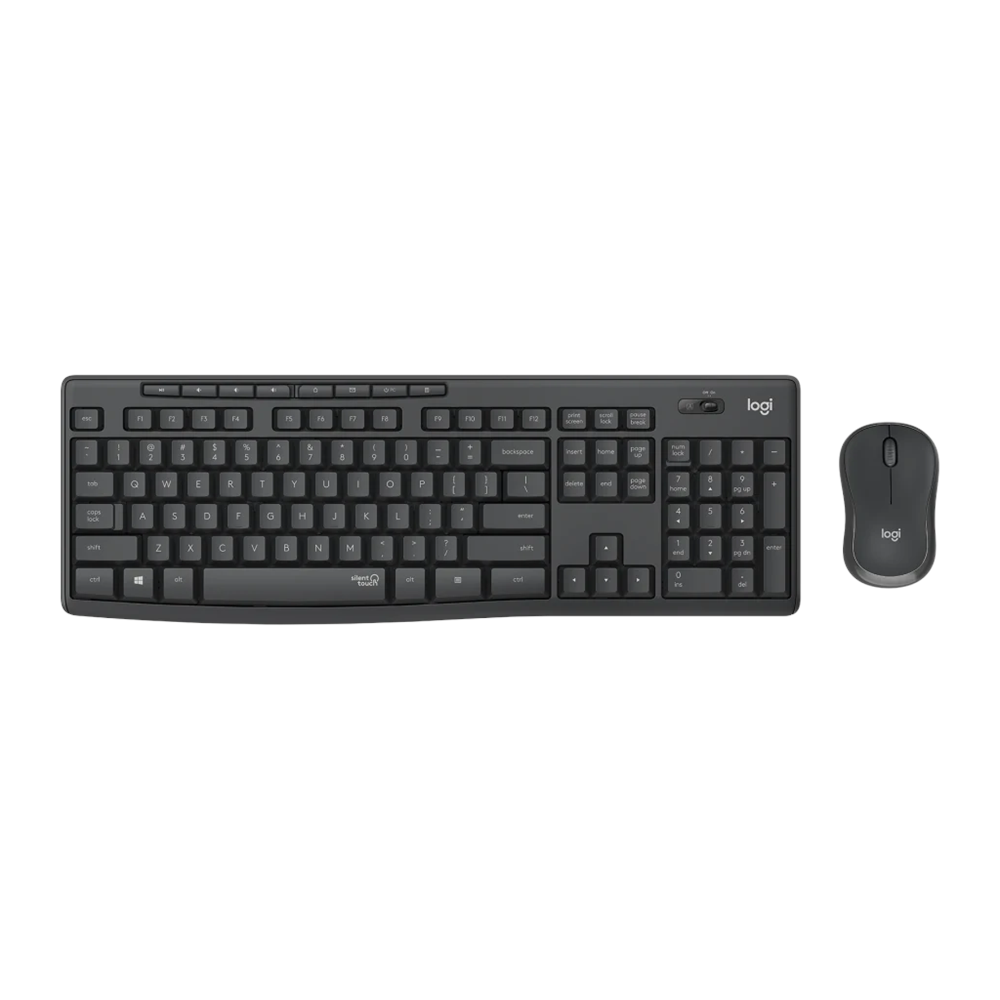 LOGITECH MK295 Siyah, 920-009804, Kablosuz, Türkçe Q, Klavye Mouse Set