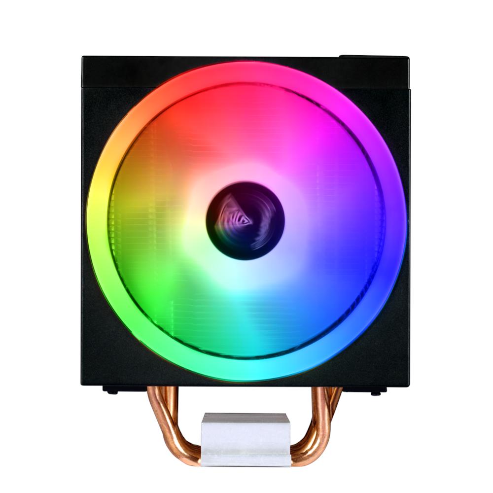 GAMDIAS BOREAS M1-610, LED Lights, 120mm, CPU Kule Tipi Hava Soğutma, Doğrudan Temas Teknolojisine Sahip 6 adet Gelişmiş Bakır Isı Borusu (AMD AM4-AM5 ve INTEL Tüm işlemciler ile uyumlu)