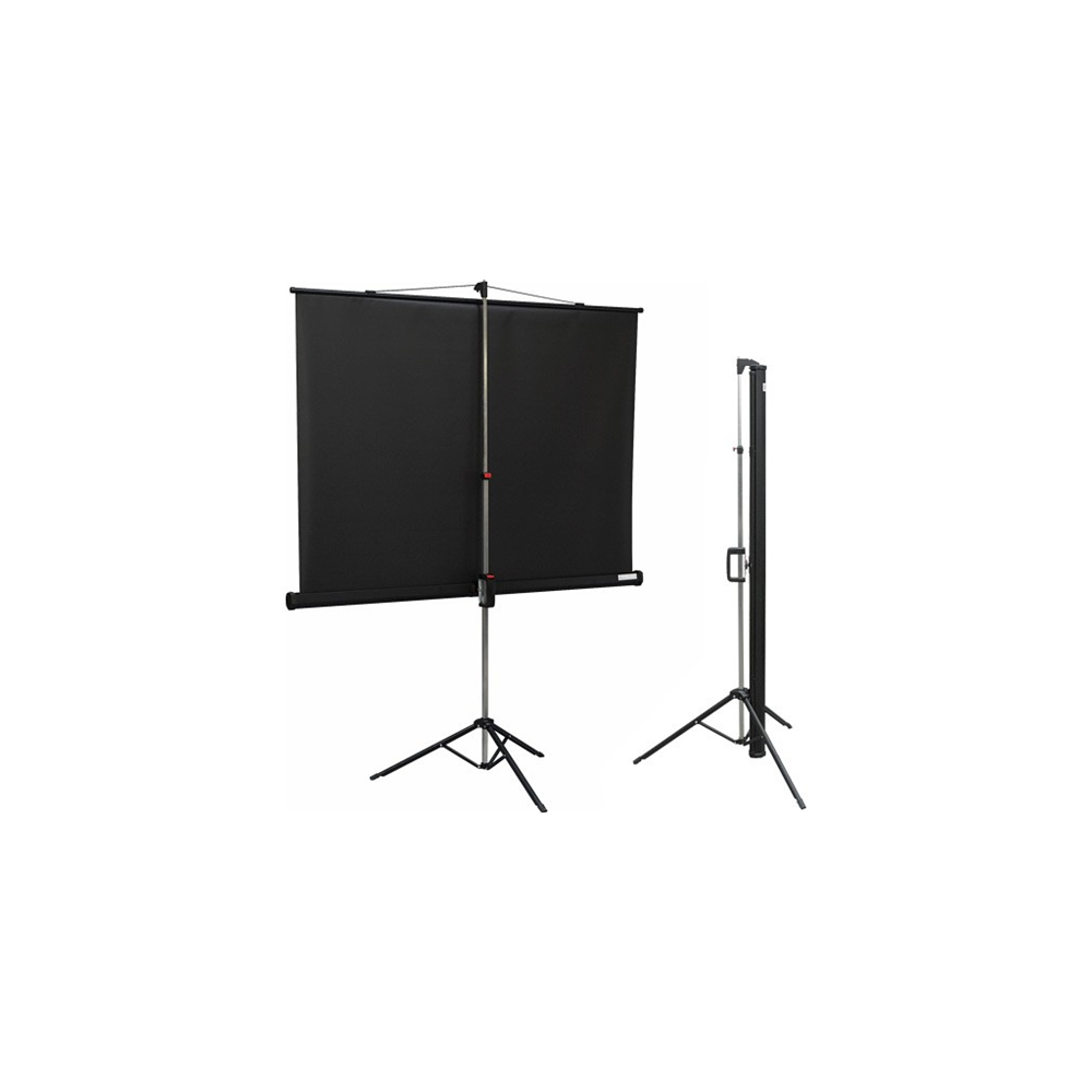 Codegen TX-24 TRIPOD PROJEKSİYON PERDESİ 240X200 (Arkası Siyah Fonlu - Taşınabilir Ayaklı Model)