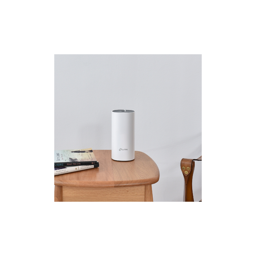 TP-LINK DECO-E4, AC1200, Üçlü Mesh, 1200Mbps, Dual Band, 2Port Megabit Lan, 370m2 Çekim Alanı, Router, Geniş Alan İnternet Ağı Sağlayıcısı