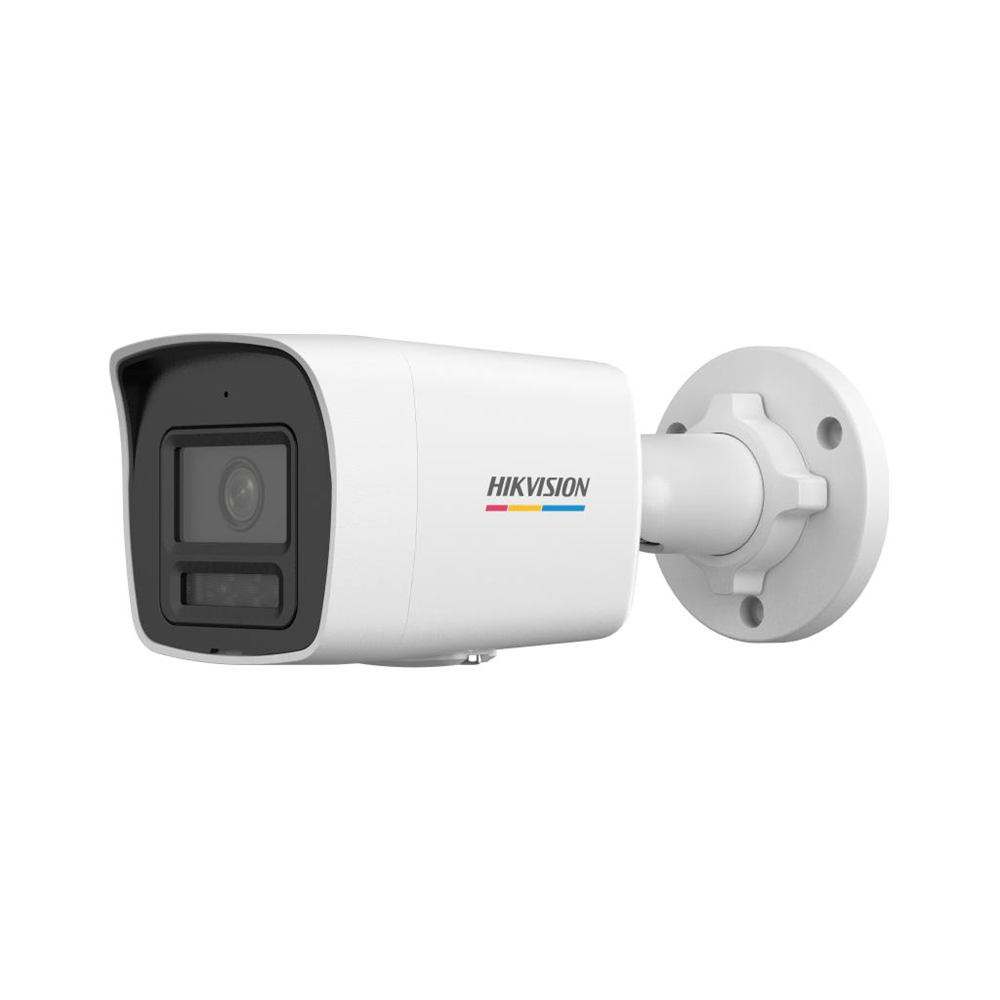 HIKVISION DS-2CD1027G2H-LIUF, 2Mpix, 2.8mm Lens, H265+, 30Mt Gece Görüşü,Color Vu Lite, Smart Hybrid Light, Full Time Color, Dahili Mikrofon, Metal Kasa Bullet IP Kamera