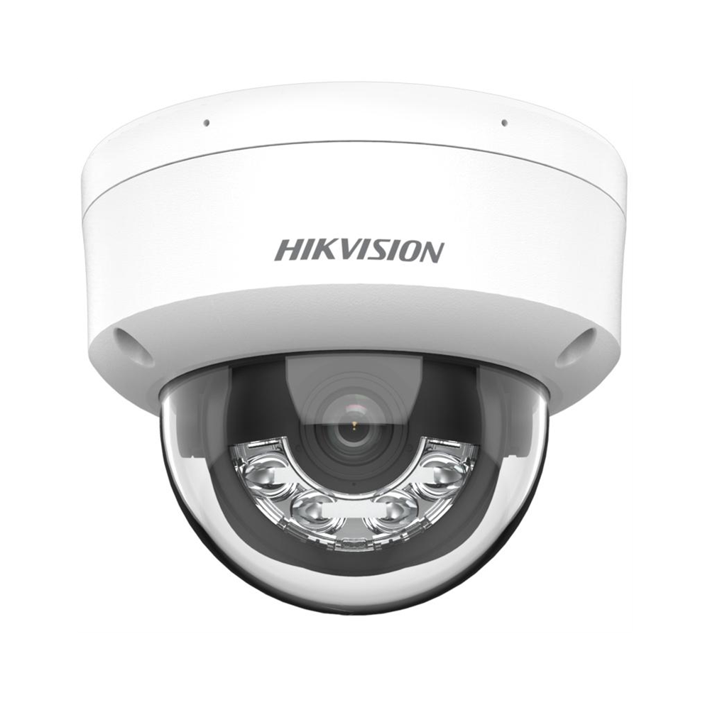 HIKVISION DS-2CD1121G2-LIUF 2Mpix, 2,8mm Lens, H265+, Hybrid Light, 20Mt Gece Görüşü, PoE, Mikrofonlu Dome IP Kamera