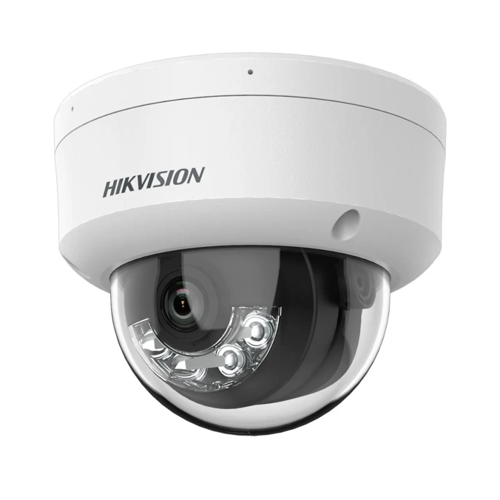 HIKVISION DS-2CD1141G2-LIUF 4Mpix, 2,8mm Lens, H265+, Hybrid Light, 20Mt Gece Görüşü, PoE, Mikrofonlu Dome IP Kamera