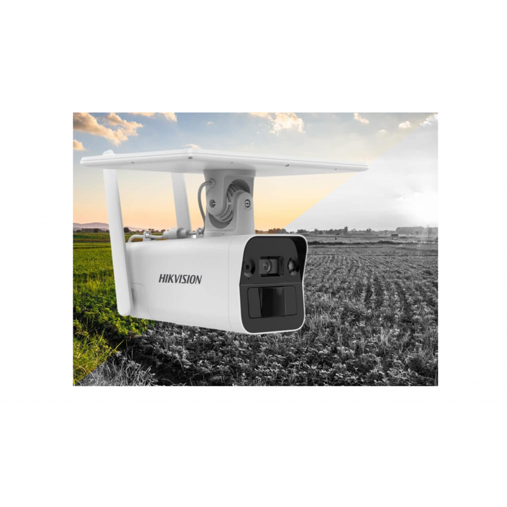 HIKVISION DS-2XS2T41G1-ID/4G, 4Mpix, 4mm, 30Mt Gece Görüşü, Dahili Mikrofon, 4G, Solar IP Kamera