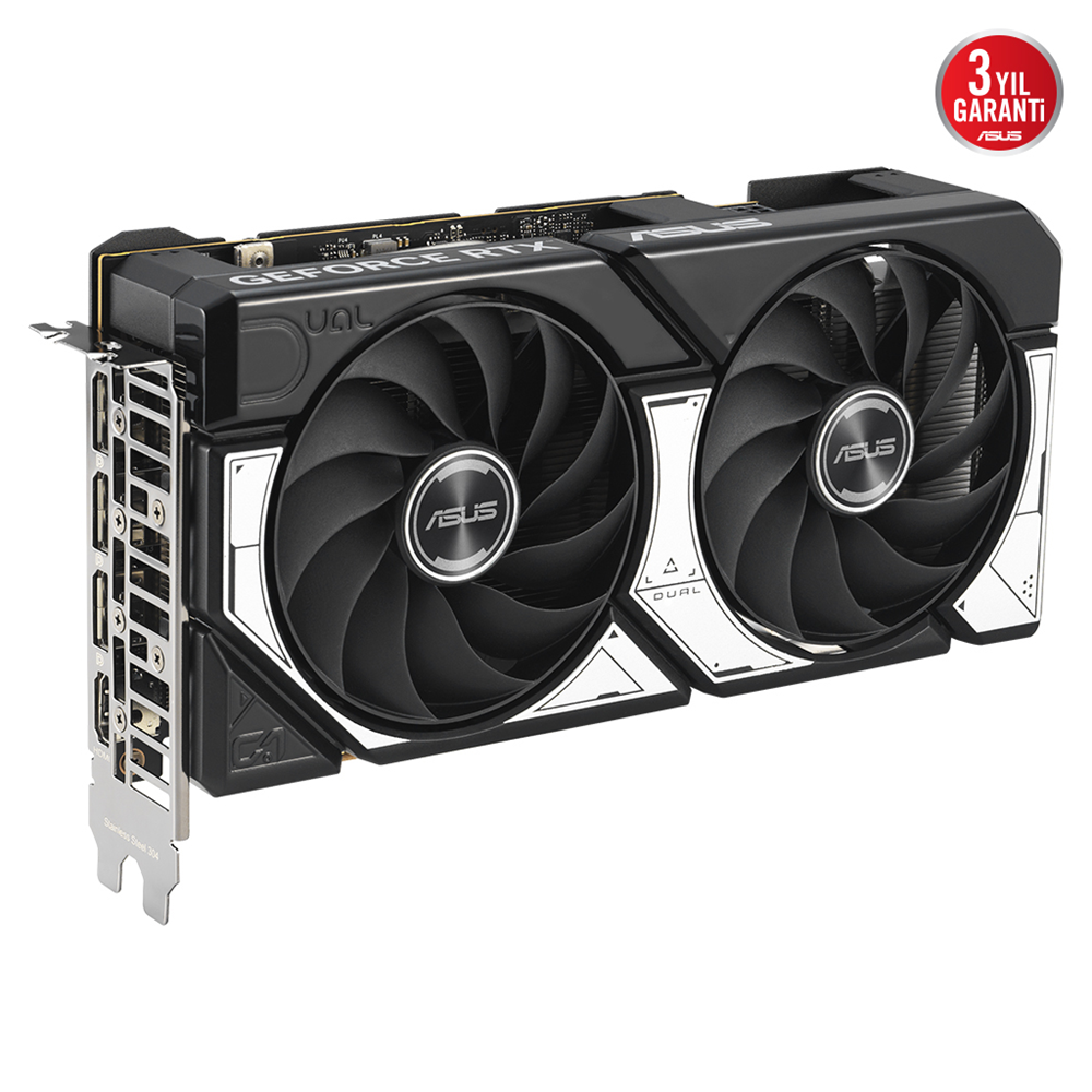 ASUS DUAL-RTX5060-O8G, 8Gb, 128Bit, GDDR7, 1xHDMI, 3xDP GAMING Ekran Kartı