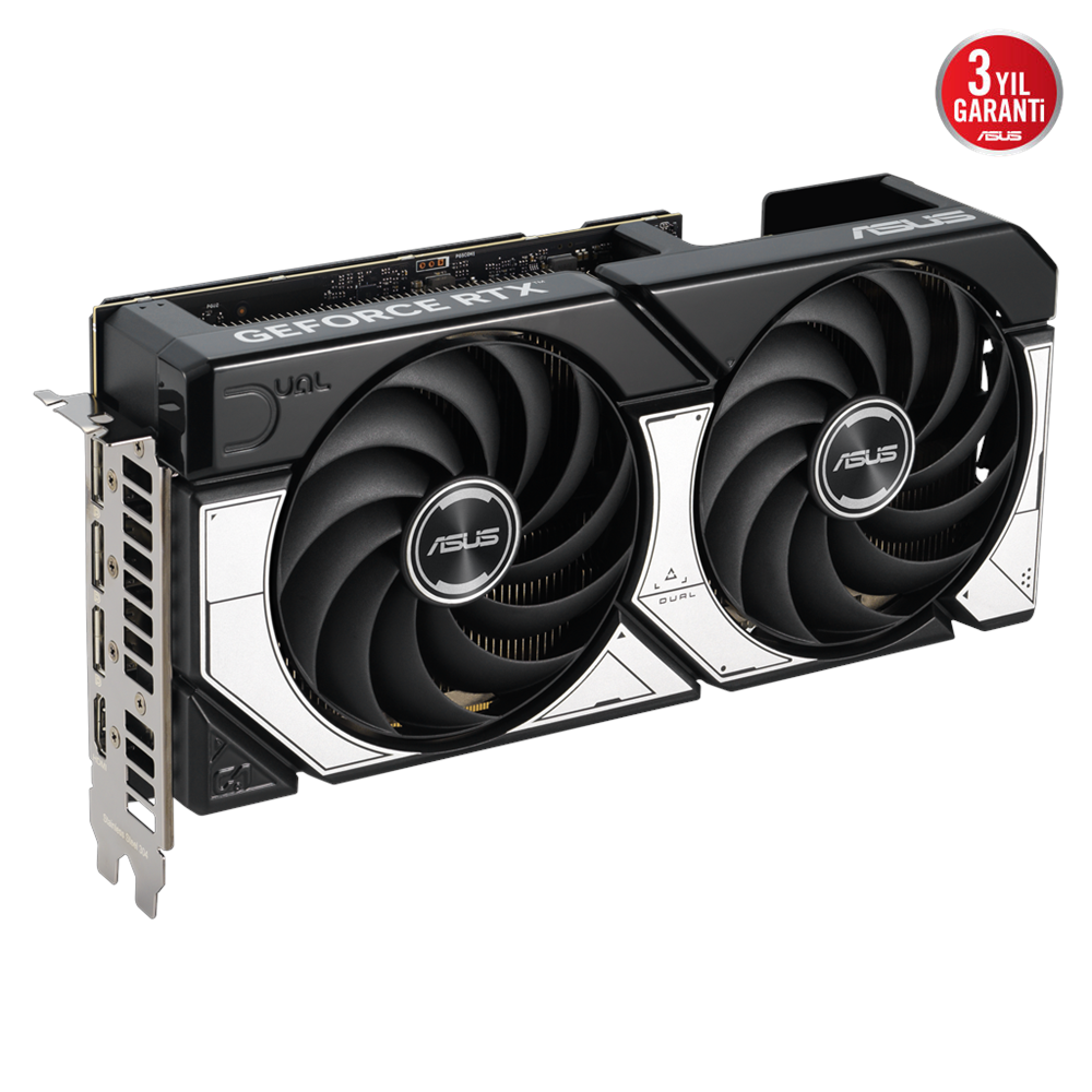 ASUS DUAL RTX5070-O12G, 12Gb, 192Bit, GDDR7, 1xHDMI, 3xDP GAMING Ekran Kartı