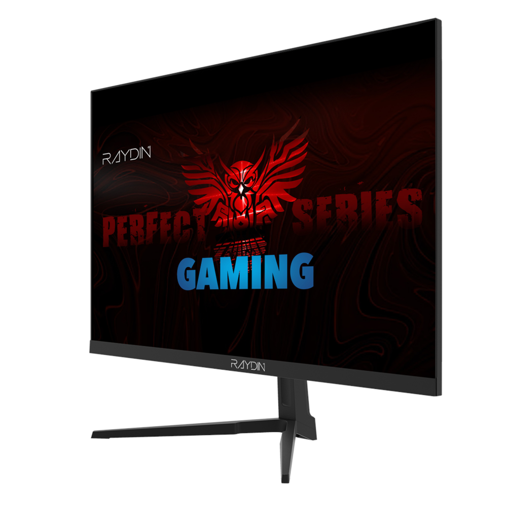 RAYDIN EC27DFI-240HZ, 27", 1ms, 240Hz, Full HD, 350 nits, HDMI, DP, IPS LED, Flat, Frameless, FreeSync Gaming Monitör