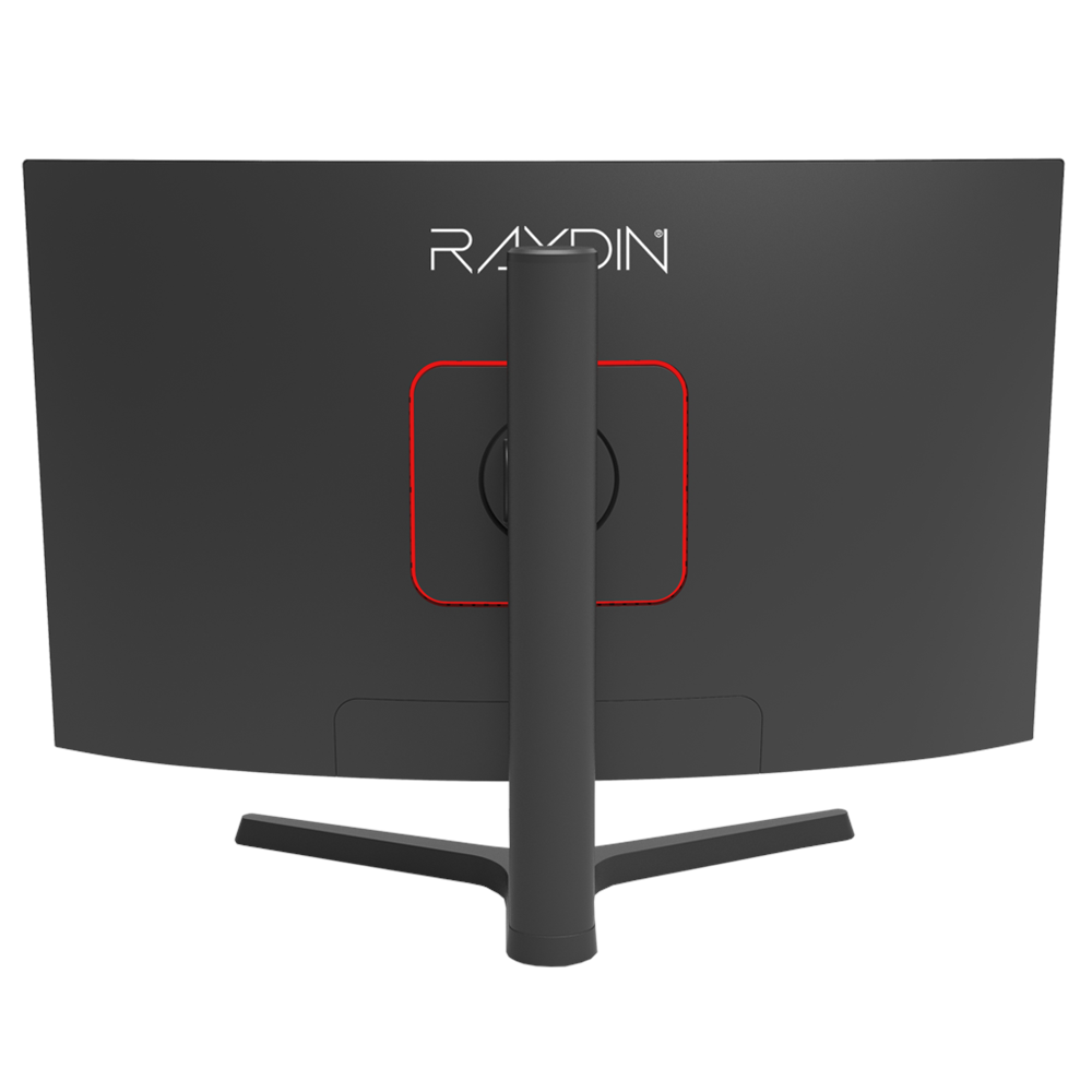 RAYDIN EG27RFA-300HZ, 27", 1ms, 300Hz, Full HD, 350 nits, 2xHDMI, DP, Hoparlör, VA LED, R1500 Curved, Yükseklik Ayarlı Ayak, Frameless, FreeSync Gaming Monitör