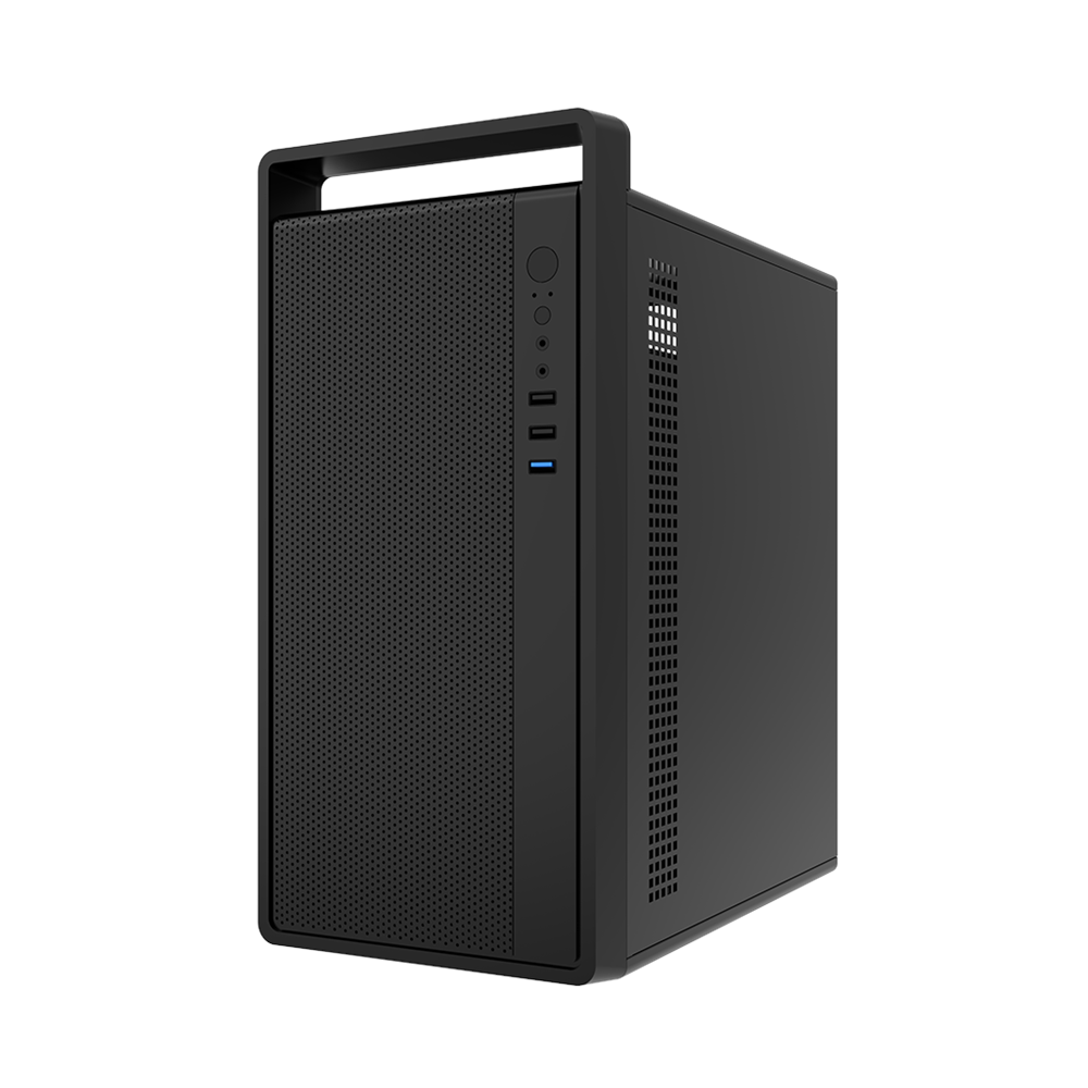 FRISBY FC-2745B, 1x120mm Fan, Siyah, 550W, USB 3.0, mATX, Mini Tower, Kulplu Kurumsal KASA