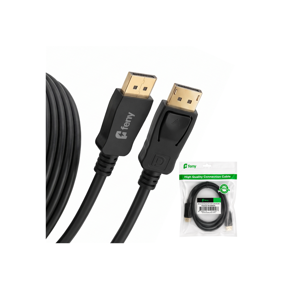 FENY FN-DS4K10 , 4K UHD, 60Hz, Display Port (DP) Kablo, 5mt.