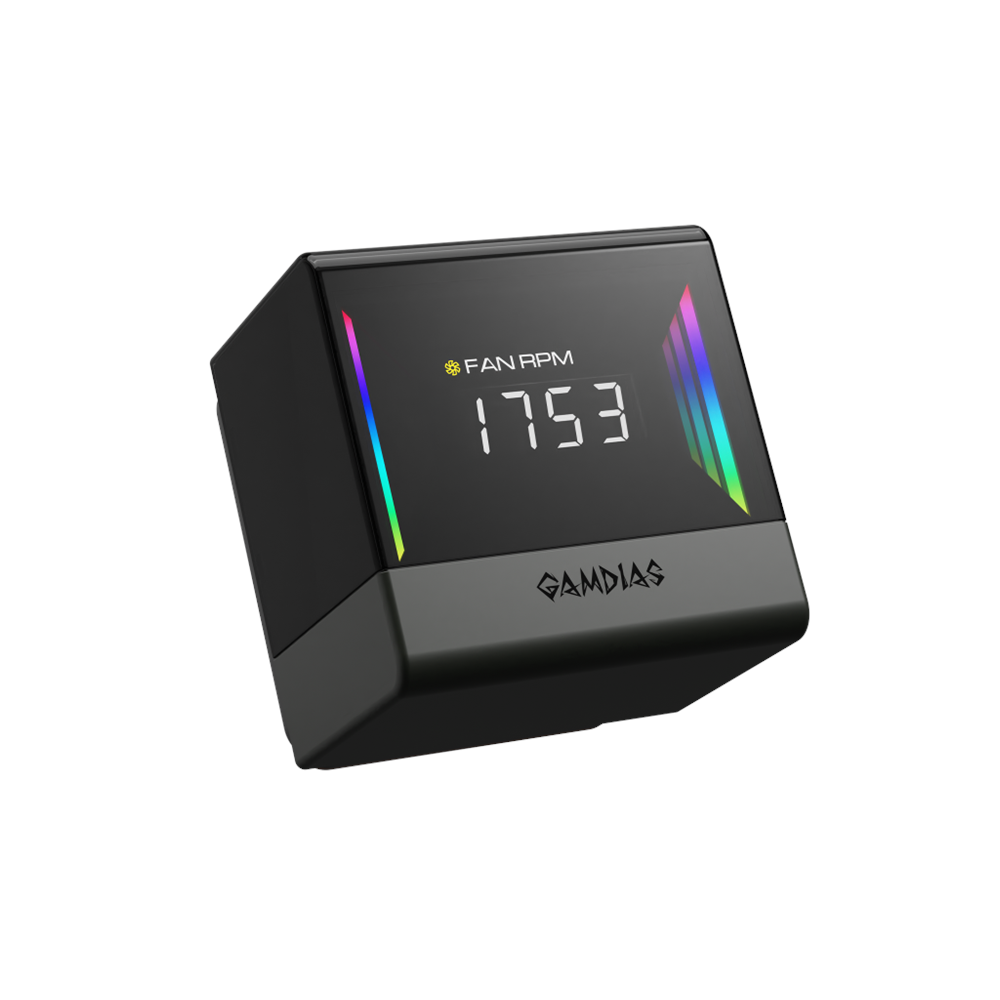 GAMDIAS CHIONE E4-240, 240mm, ARGB, 2 Fanlı, Dijital Ekran, CPU Sıvı Soğutma