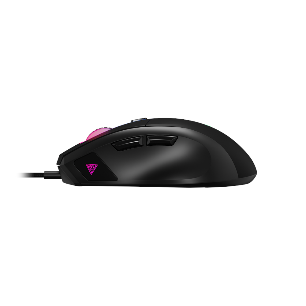 GAMDIAS ZEUS M5, RGB Aydınlatma, USB Kablolu, 7 Programlanabilir Buton, Gaming Mouse, 12.800 DPI, Siyah