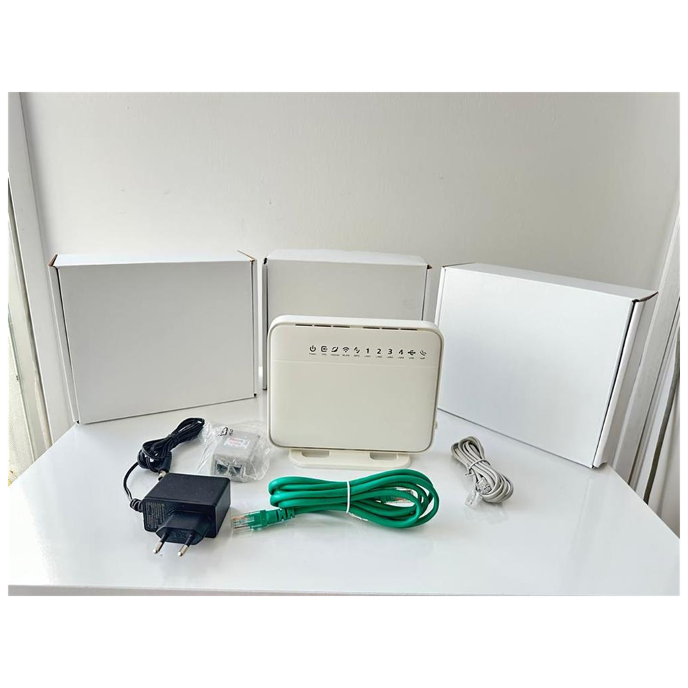 HUAWEI HG658 V2, 4 Port, 2.4Ghz Wifi, 300Mbps, Dahili Anten, VDSL2 MODEM