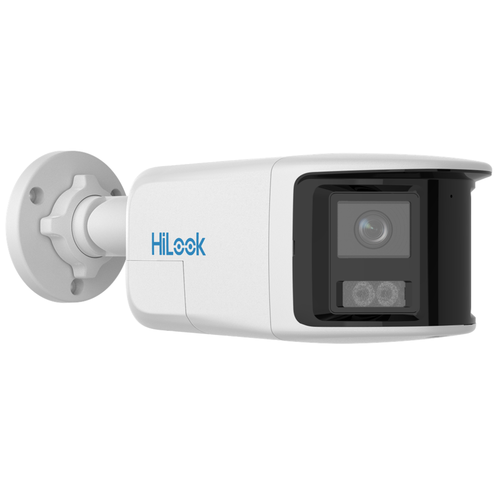 HILOOK IPC-B469HAD-LUF/SL, 6Mpix,2,8mm Dual Lens, H265+, Dual Light, 30Mt Gece Görüşü, Dahili Mikrofon, PoE, IP67, Bullet, IP Kamera