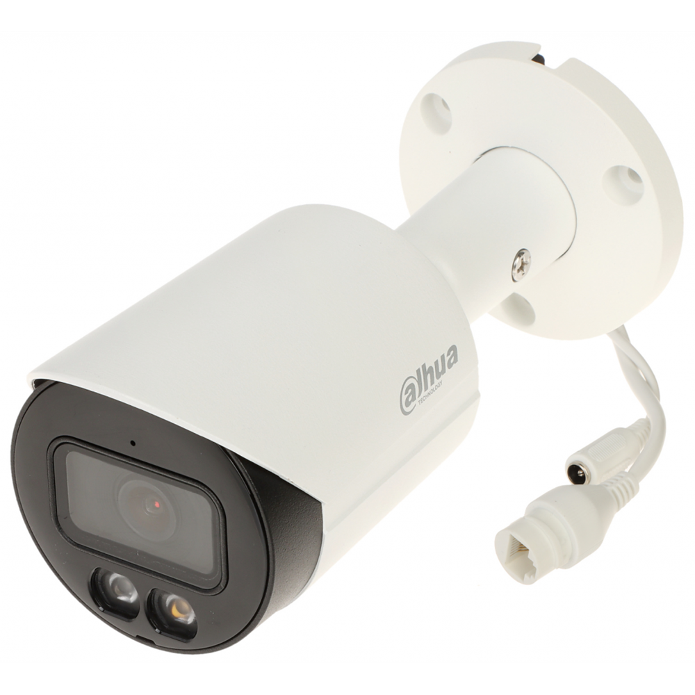DAHUA IPC-HFW2449S-S-IL, 4Mpix, Wizsense, Dual Smart Light, 3,6mm Lens, H265+, 30Mt Gece Görüşü, IP67, Dahili Mikrofon, PoE Bullet IP Kamera