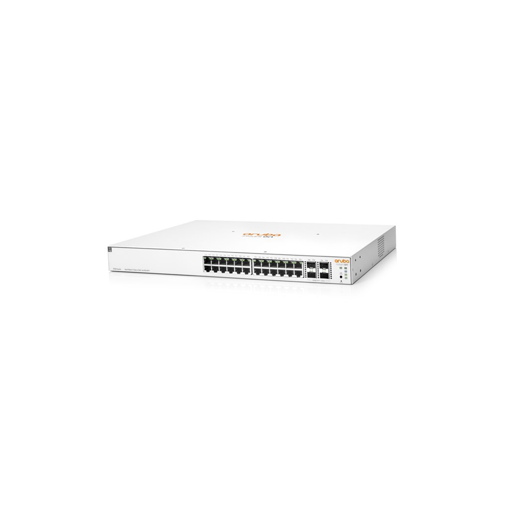 HP Aruba Instant On, JL683B, 1930-24G, 24Port, GigaBit, PoE 195W, 4 Port Gigabit SFP, Yönetilebilir, Rack Mount Switch