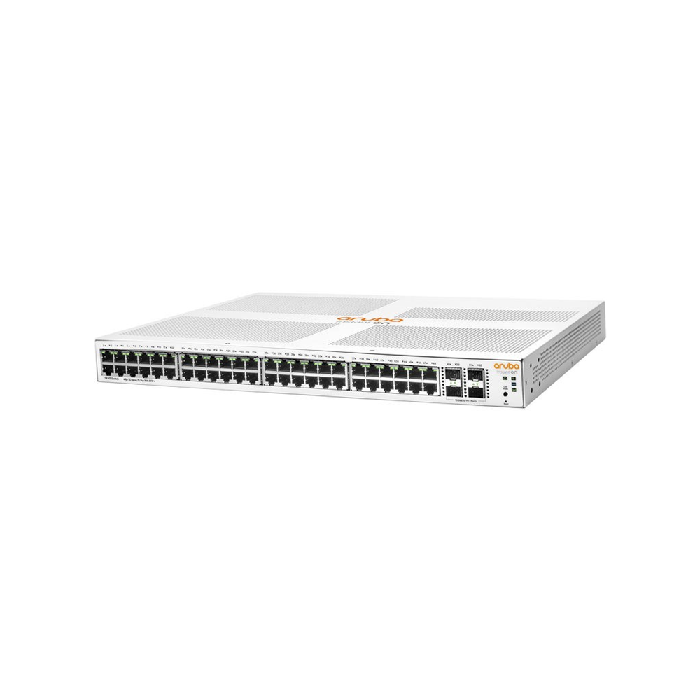 HP Aruba Instant On, JL685A, 1930-48G, 48Port, GigaBit, 4 Port Gigabit SFP, Yönetilebilir, Rack Mount Switch