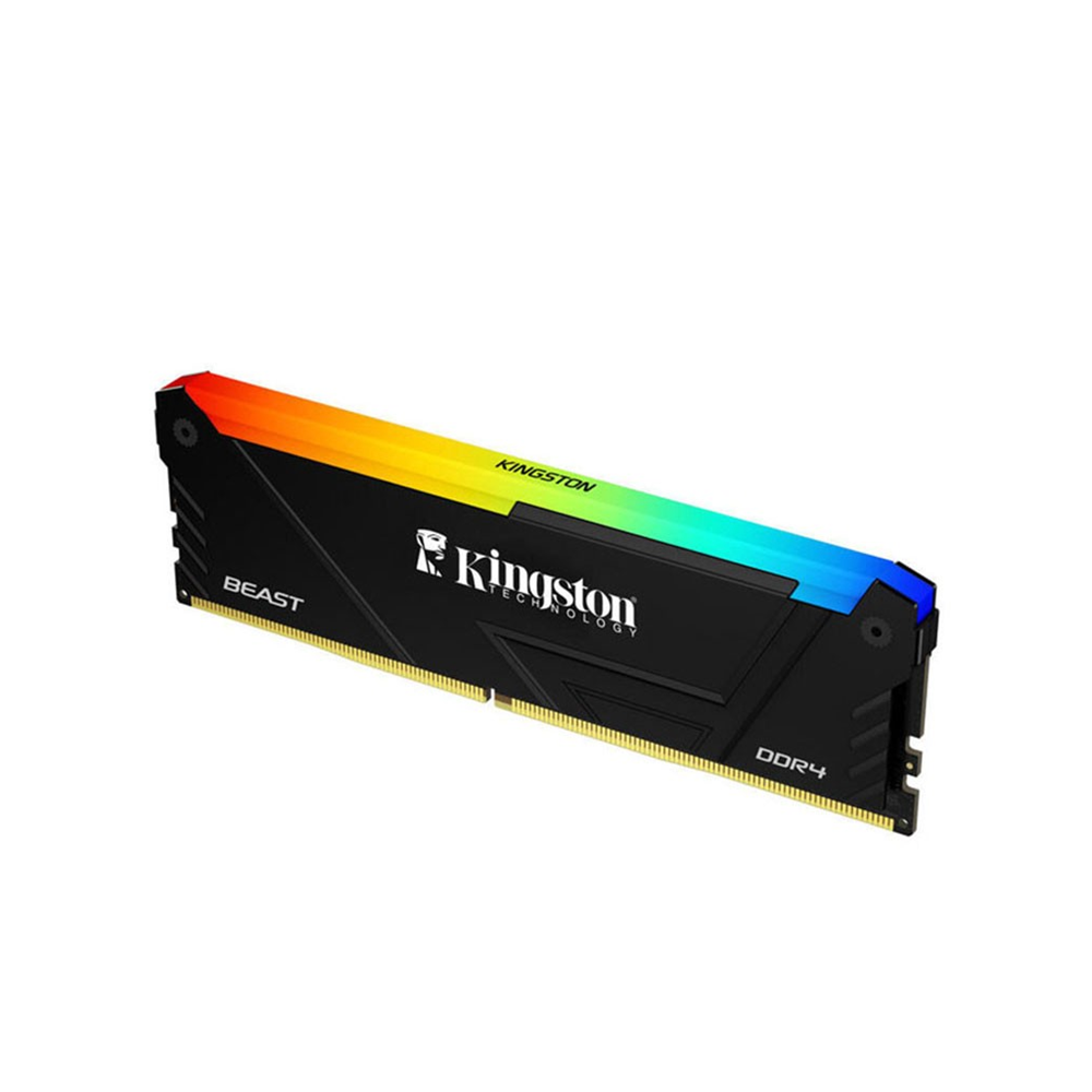 KINGSTON Beast, KF436C18BB2A/16TR, 16Gb, 3600Mhz, DDR4, CL18, RGB, Desktop Gaming RAM (Soğutuculu)