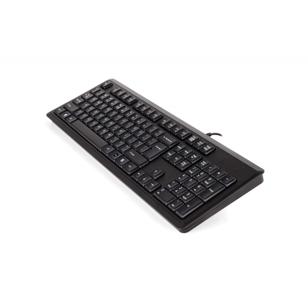 A4 TECH KR-92, Siyah, USB Kablolu, Türkçe Q, Multimedya, Klavye