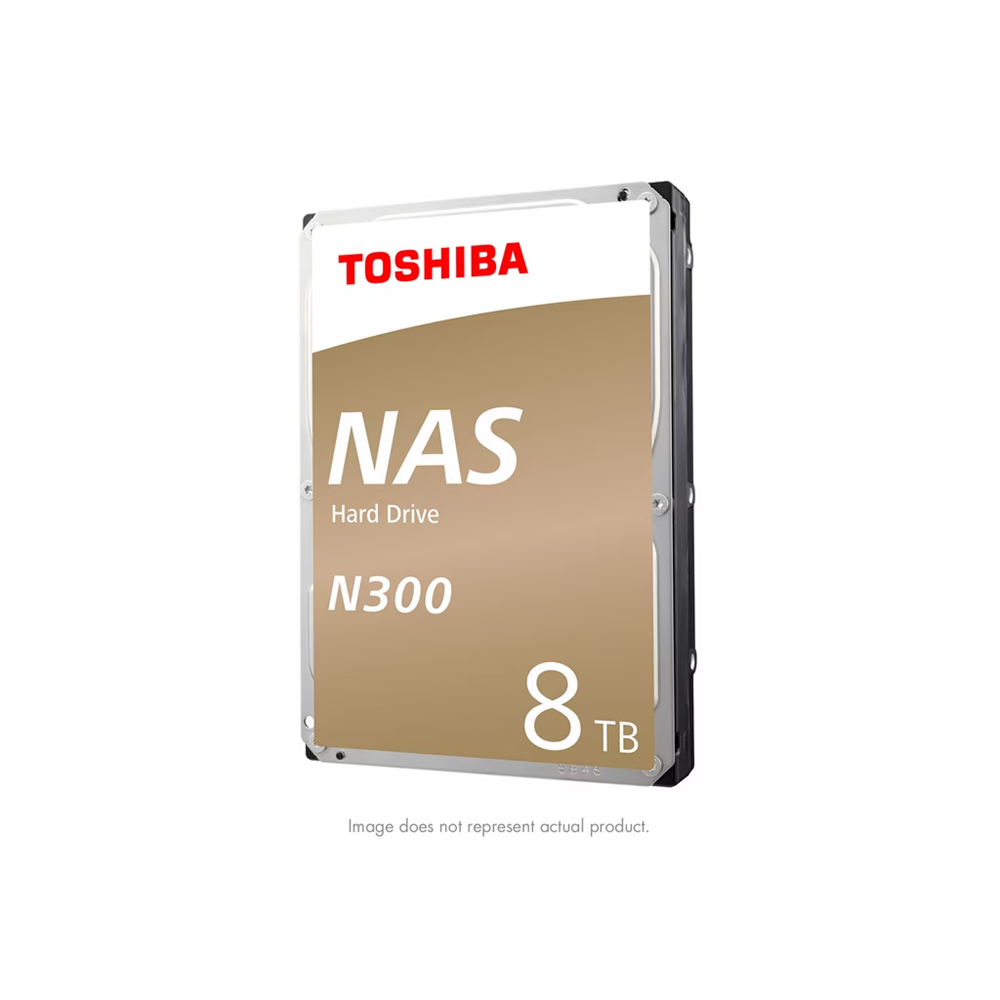 TOSHIBA N300, MN10ADA800S, 3.5", 8TB, 512Mb 7200 Rpm, SATA3, 7/24 NAS, SERVER, HDD (Türkiye Distribütörü Garantili)