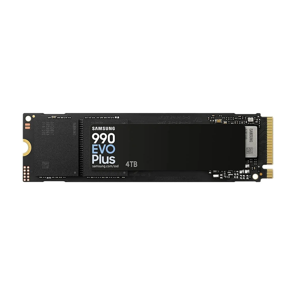 SAMSUNG MZ-V9S4T0BW, 990 EVO PLUS, 4TB, 7250/6300, Gen4, NVMe PCIe M.2 2280, SSD (Türkiye Distribütörü Garantili)