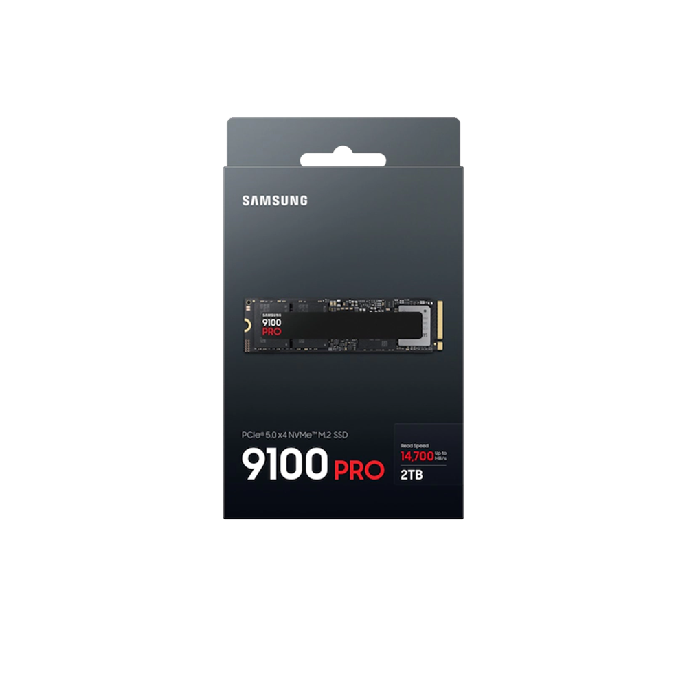 SAMSUNG MZ-VAP2T0BW, 9100 PRO, 2TB, 14700/13400, Gen5, NVMe PCIe M.2 2280, SSD (Türkiye Distribütörü Garantili)