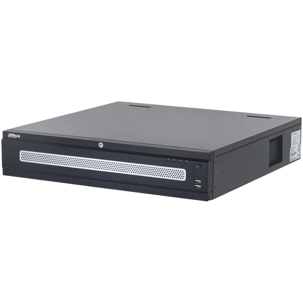 DAHUA NVR5864RH-XI, 64Kanal, 32Mpix, H265+, 8 HDD Desteği, 1080P Kayıt, 512Mbps Bant Genişliği, 2 Port GigaBit Lan, RAID 0/15/6/10, Çift Power Supply, NVR