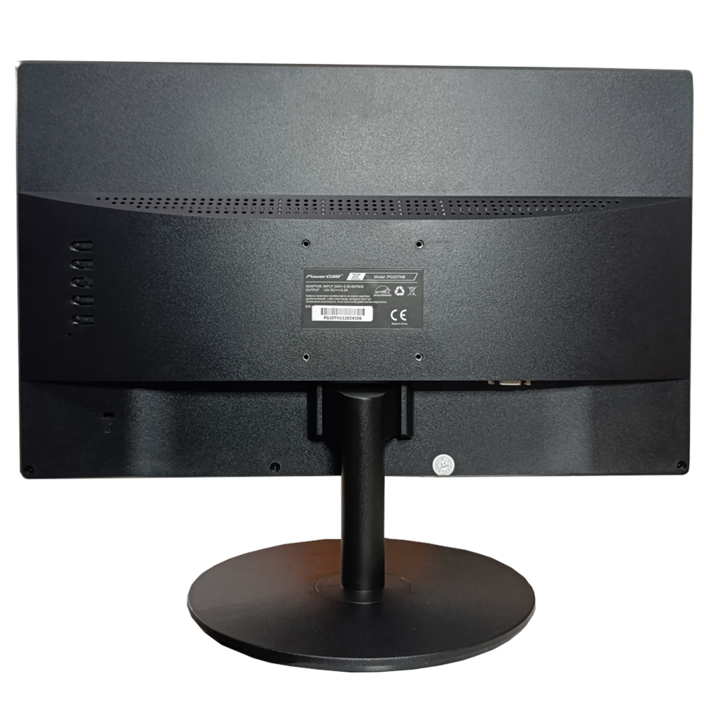 POWERGATE PG20TNB, 20", 5ms, 75Hz, 1600x900, D-Sub, HDMI, TN LED Monitör