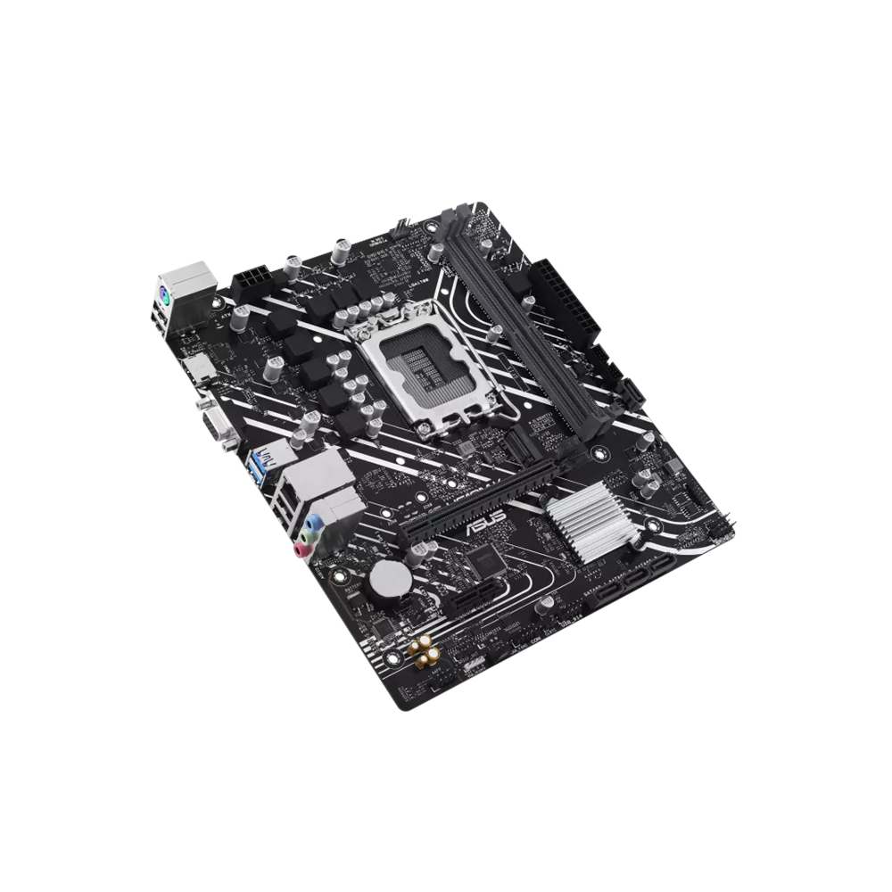 ASUS PRIME H610M-K, 2xDDR5, M.2, D-SUB, HDMI, 12-13.14.Nesil, LGA1700 Soket, Anakart
