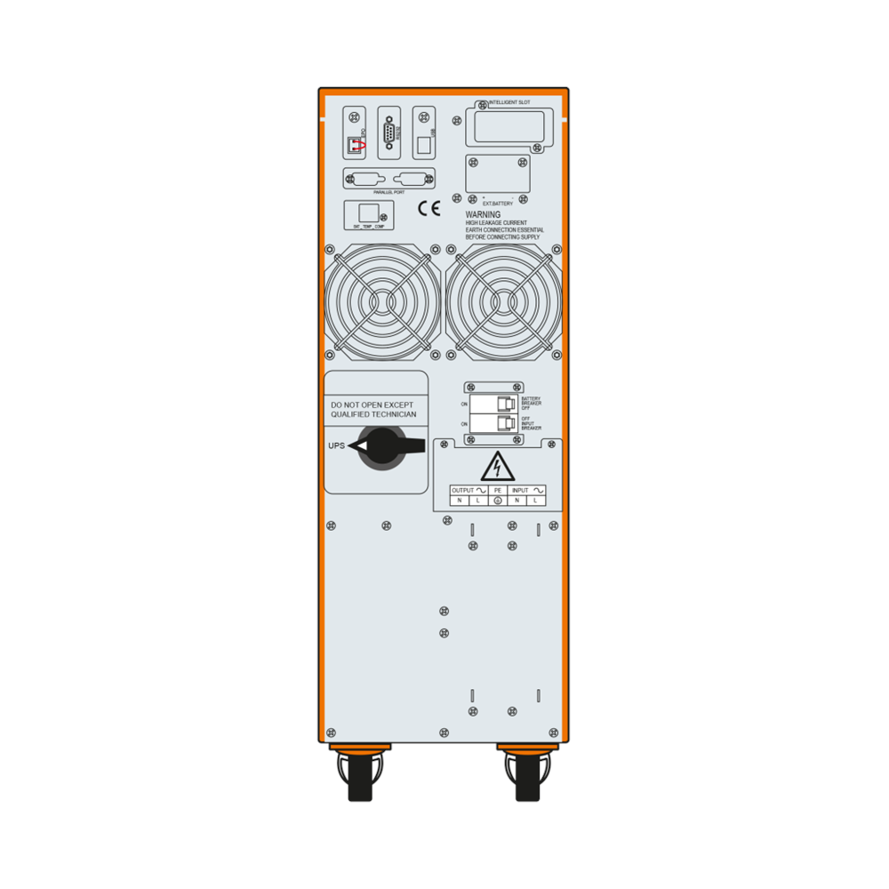 MAKELSAN Powerpack SE 10 KVA Online (1F/1F) UPS (20x7A Akü)