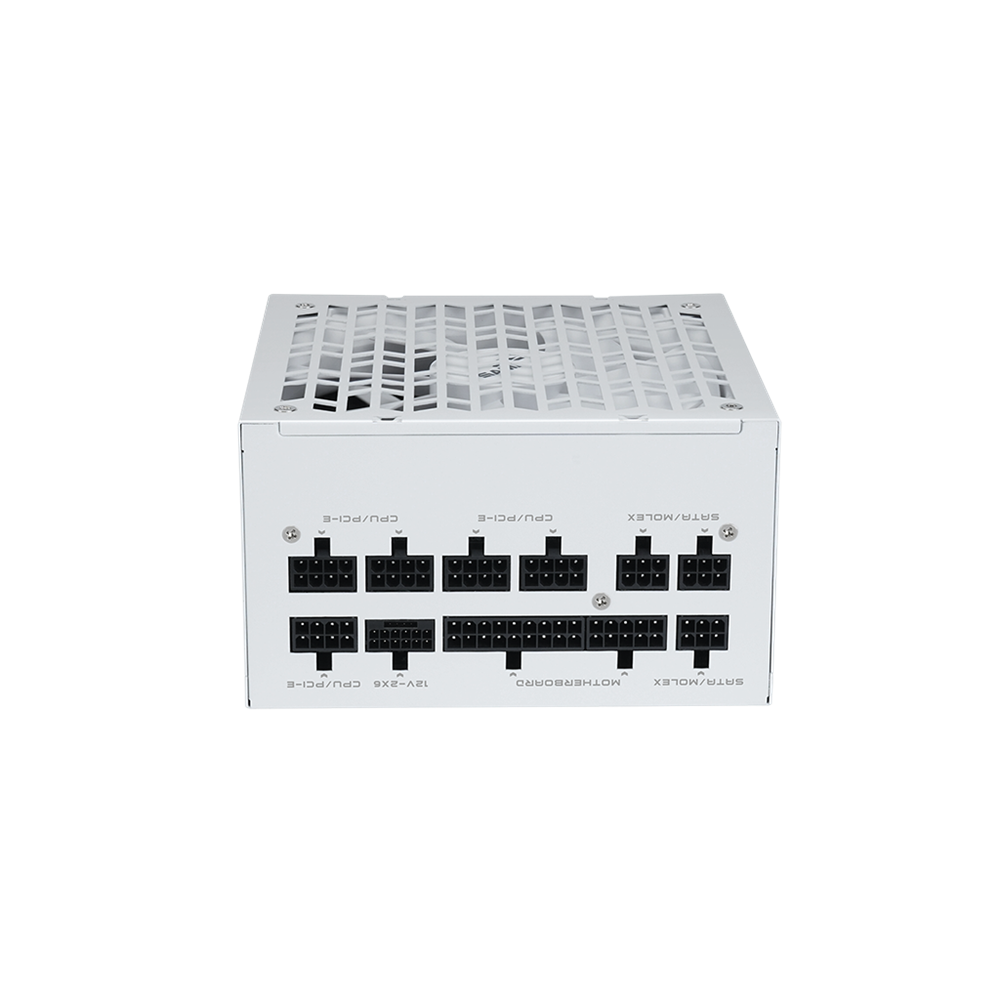 SAMA G1000, 1000W, White, 80+ Gold, Cybenetics Certified, Full Modüler, PCIE 5.1, ATX3.1, Beyaz, GAMING, ATX, Power Supply (PSU)