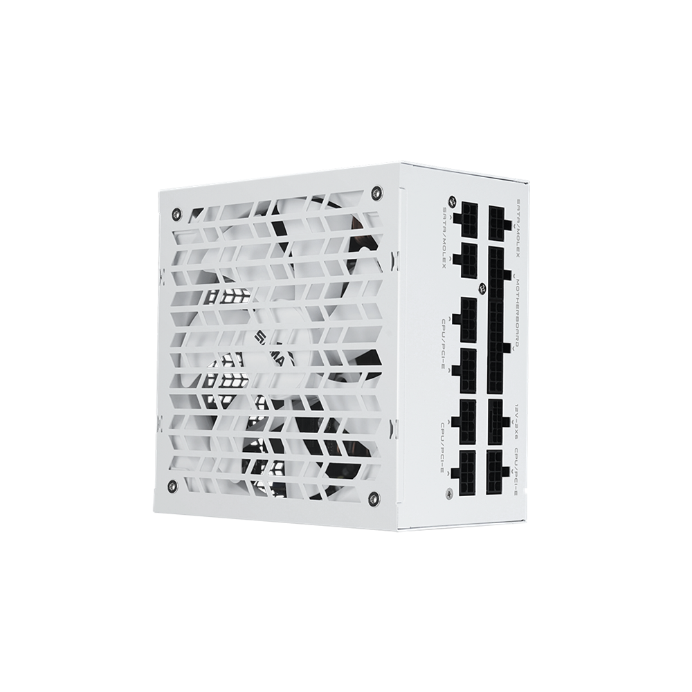 SAMA G850, 850W, White, 80+ Gold, Cybenetics Certified, Full Modüler, PCIE 5.1, ATX3.1, Beyaz, GAMING, ATX, Power Supply (PSU)