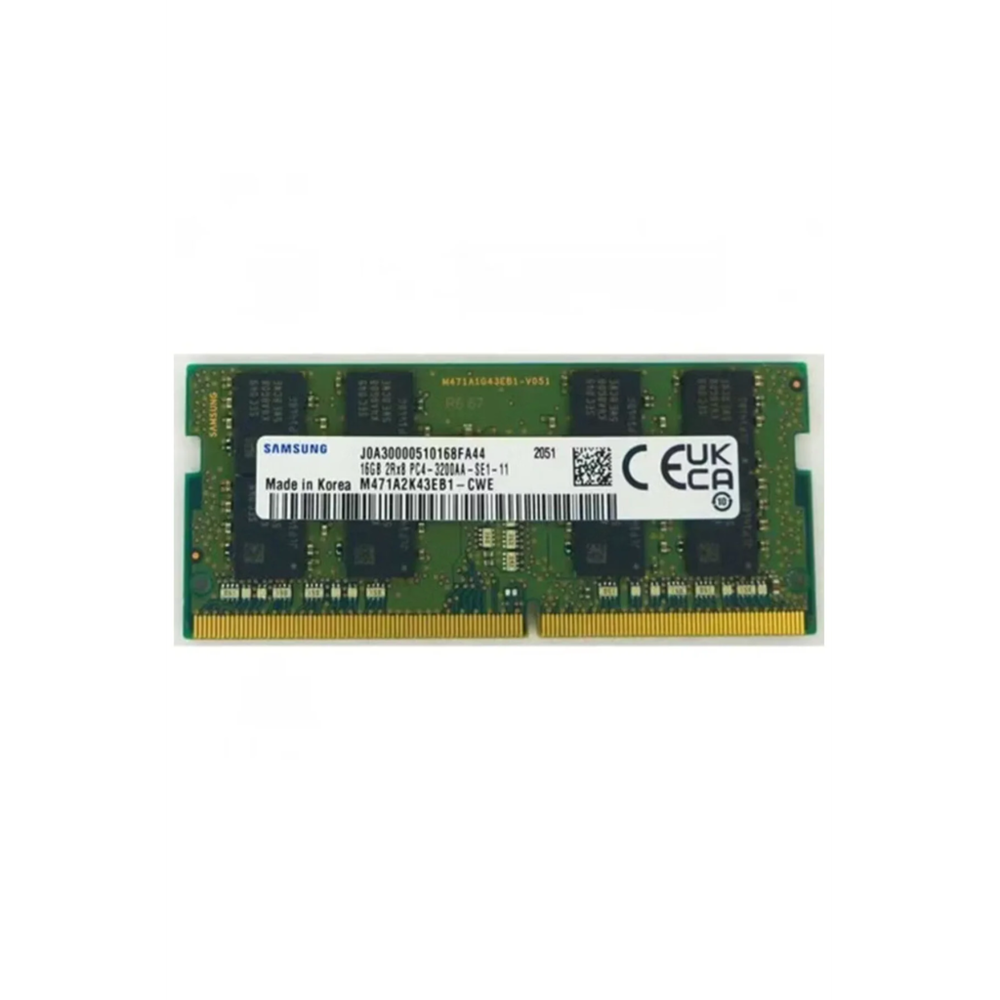 Samsung SAMSO3200/32, 32GB, DDR4, 3200MHz, 1.2V Notebook Ram (M471A4G43AB1-CWE)