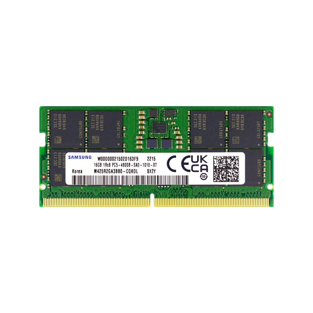 Samsung SAMSO4800/16, 16GB, DDR5, 4800MHz, CL46, 1.1V Notebook Ram (M425R2GA3BB0--CQKOL)