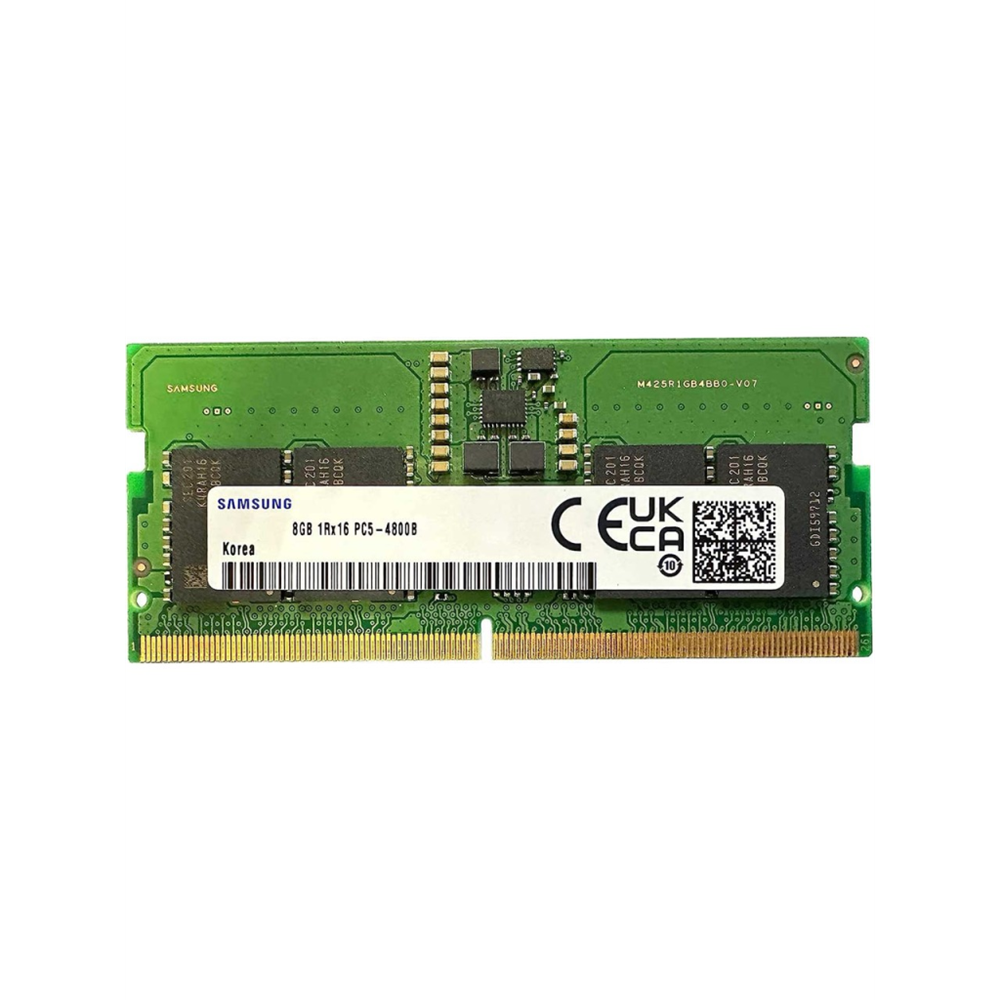Samsung SAMSO4800/8, 8GB, DDR5, 4800MHz, CL40, 1.1V Notebook Ram (M425R1GB4BB0-CQKOL)
