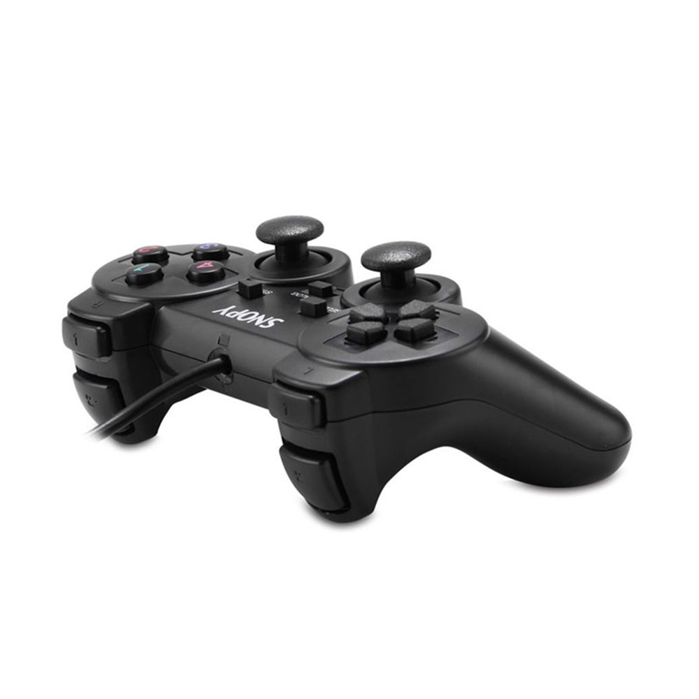 SNOPY SG-401, USB/PC/PS3, 1.8mt Kablolu, Çift Titreşimli, GAMEPAD