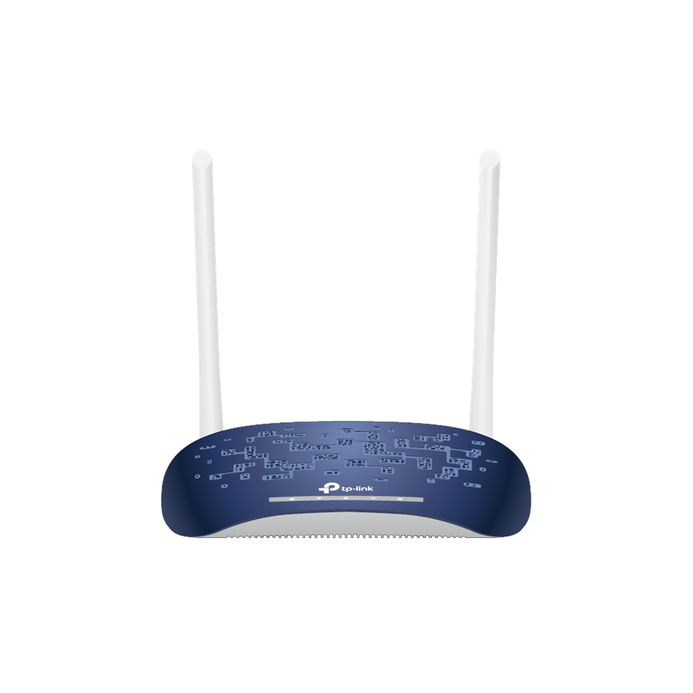 TP-LINK TD-W9960, 4 Port, 2.4Ghz Wifi, 300Mbps, 2xAnten, VDSL2, ADSL2+ MODEM