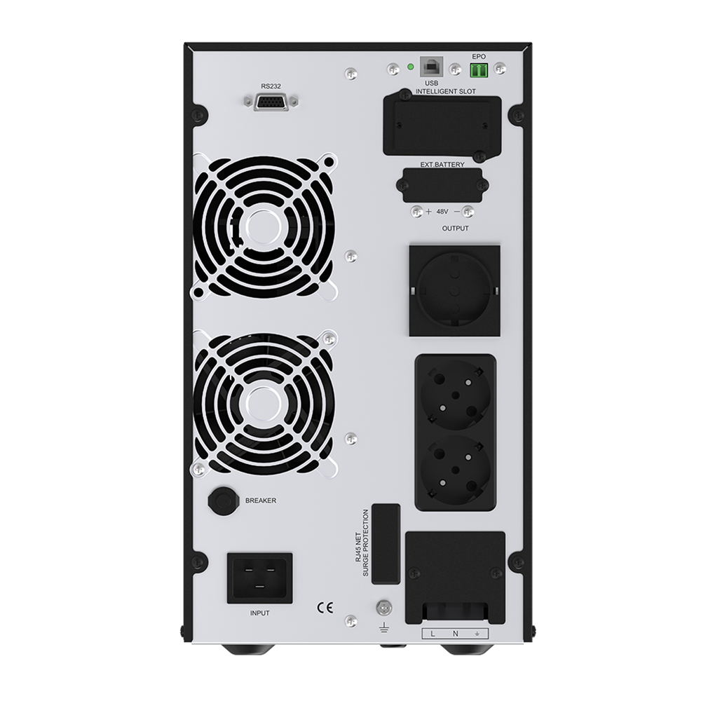 TESCOM NeoLine 3000, 3 KVA Online 1F/1F UPS, (900040102) (6x9A Akü)