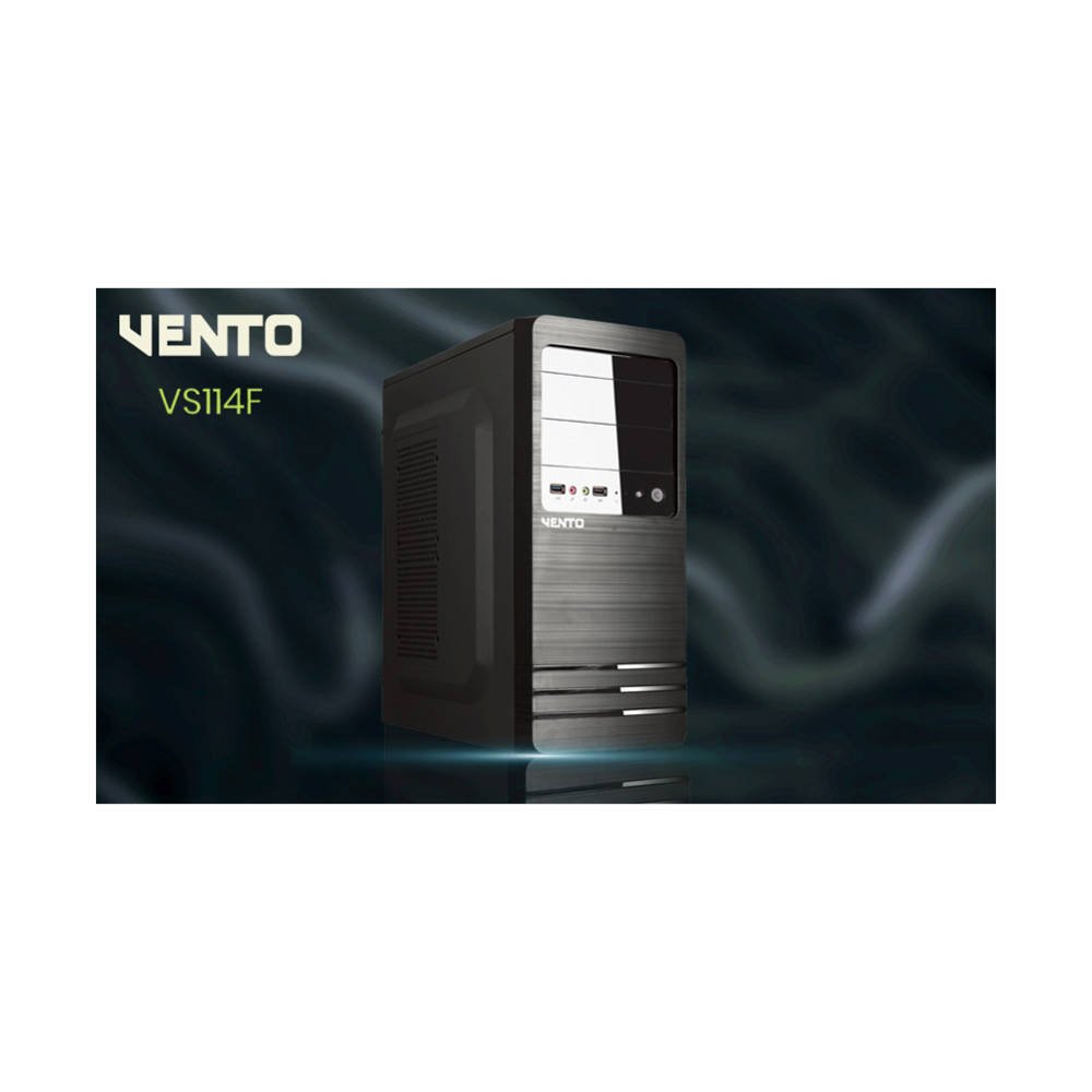VENTO VS114F, 400W, Siyah, ATX, Tower, Kurumsal, KASA