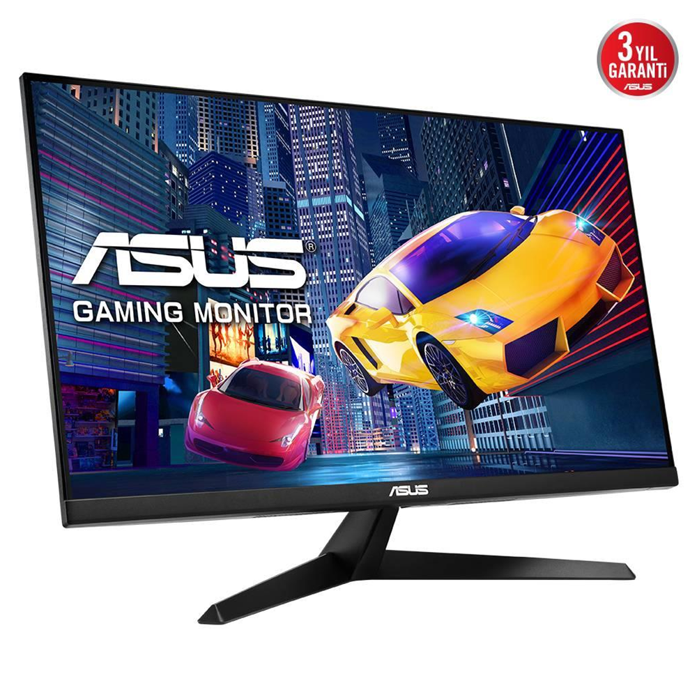 ASUS VY279HGR 27" 1ms, 120Hz, Full HD, HDMI, D-Sub, IPS LED, Anti Bakteriyel, Mavi Işık Filtresi, Eye Care, GAMING Monitör